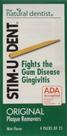 Removedores de placa bacteriana Stim-U-Dent Original Mint Palitos de 100 quilates