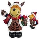 Rena Natal Fofa Natalina Som Musica Led Decoraçao Loja Casa Mesa Estante Recepçao Fim de Ano Comemoraçao Rena Natal Fofa Natalina Som Musica Led Decoraçao Loja Casa Mesa Estante Recepçao Fim de Ano Comemoraçao