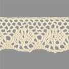 Renda de algodão ref-ra019 cor 084 cru 2,10cm 10 metros artepunto