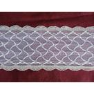 Renda de elastano com flor dourada 3 metros de comprimento x 14 cm de largura Renda de elastano com flor dourada 3 metros de comprimento x 14 cm de largura