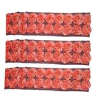 Renda de tule acetinada 5cm cor salmão metro