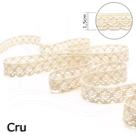 Renda Floripa Cru 1,5cm - 30m Renda Floripa Cru 1,5cm - 30m