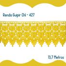 Renda Guipír Amarelo Gema - Rolo Com 13,7 Metros - Chl427 - Nybc