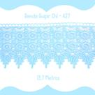 Renda Guipír Azul Bebê - Rolo Com 13,7 Metros - Chl427 - Nybc Renda Guipír Azul Bebê - Rolo Com 13,7 Metros - Chl427 - Nybc