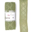Renda Mista MYR114 81mm by Millyta 10 Metros - Verde Antigo