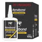 Rendbond Rendicolla Cola Adesivo 100g AntiEntupimento 20 UNIDADES Rendbond Rendicolla Cola Adesivo 100g AntiEntupimento 20 UNIDADES