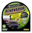 Renovador de Plásticos e Borrachas Automotivos Barbarius Brilho Intenso e Proteção Não Oleosa
