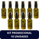 Reparador de Pontas Minas Fórmula Óleo de Argan Vidro 60ml Kit 10 Unidades