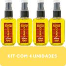 Reparador de Pontas Vegetrat Óleo de Argan Frasco 50ml Kit Promocional 4 Unidades