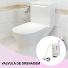 Reparo Caixa Acoplada Kit 4 Uni Valvula Drenagem Botao Descarga Vaso Sanitario Tanque Banheiro Lavabo Casa Reparo Caixa Acoplada Kit 4 Uni Valvula Drenagem Botao Descarga Vaso Sanitario Tanque Banheiro Lavabo Casa