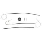 Reparo da Maq Vidro Elétrico Original, Megane Dynamique 4 portas, Dianteiro. Cód.0102