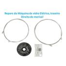 Reparo Elevador Vidro Elétrico original MERIVA Direito porta traseira. Cód.088