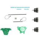 Reparo Máq Vidro Elétrico Fox Crossfox Spacefox P/ Traseira Dir Completo Cód.086,20076,5156,5208