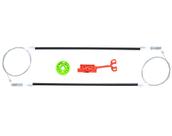 Reparo Máq Vidro Elétrico Punto E Linea Porta Traseira Lado Esquerdo Cód: RTX 0175