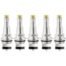 Reparo para Torneiras cozinha filtro jardim lavanderia M18 rosca 2 Padrão Deca 16 Estrias Cromado