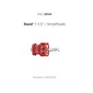 Reparo para válvula de descarga docol 1.1/2" 2040 censi