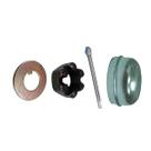 Reparo Roda Manga Eixo Dianteiro F100 F1000 1979 até 1992 - (Trava + Porca + Calota + Cupilha)