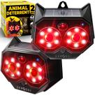 Repelente de Animais GEROSSI Kit com 2 Unidades, Solar e com Sensor de Movimento