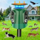 Repelente de Animais TLXLT Solar Ultrassônico para Área Externa 360 Repelente de Animais TLXLT Solar Ultrassônico para Área Externa 360