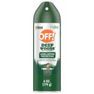 Repelente de insectos en aerosol OFF! Deep Woods de larga duración 177 ml
