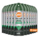 Repelente de Insetos OFF! Deep Woods Spray 170 ml Pacote com 12