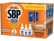 Repelente Elétrico Líquido SBP 45 Noites com 3 Refis 35ml Cada Oferta Especial
