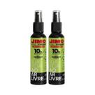 Repelente Jimo Suave 100ml 2un Proteção 10h Rápida Absorção Textura Leve Não Oleosa