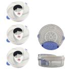 Repelente Moscas Kit 3 Uni Captura Prende Inseto Mosquito Varejeira Pernilongos USB Gaiola Reutilzavel Portatil