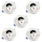 Repelente Moscas Kit 5 Uni Captura Prende Inseto Mosquito Varejeira Pernilongos USB Gaiola Reutilzavel Portatil