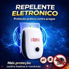 Repelente Sem Resíduos Pest Reject Espanta Ratos e Baratas Apenas Com Ondas Ultrassônicas