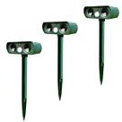Repelente Solar de Animais Kit 3 Uni Ultrassonico Afasta Pombos Ratos Gambas Roedores Quintal Jardim Casa Repelente Solar de Animais Kit 3 Uni Ultrassonico Afasta Pombos Ratos Gambas Roedores Quintal Jardim Casa