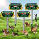 Repelente Solar Ultrassônico de Animais Thcritter com Sensor de Movimento