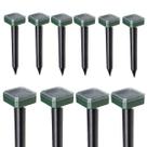 Repelente Solar Ultrassonico Kit 10 Uni Anti Inseto Afasta Escorpiao Cobra Rato Cobras Roedores Jardim Quintal Repelente Solar Ultrassonico Kit 10 Uni Anti Inseto Afasta Escorpiao Cobra Rato Cobras Roedores Jardim Quintal