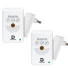 Repelente Ultrassônico Repetron Disoma Bivolt Repele e Espanta Pernilongos, Ratos, Morcegos Cobertura de até 200 m² Seguro, Silencioso e Econômico