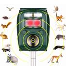 Repelente Ultrassônico Solar Para Animais Com Sensor PIR Para Controle De Pragas Em Jardins, Contra
