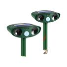 Repelente Ultrassônico Solar para Cães, Gatos e Outros Animais - Dissuasor de Jardim