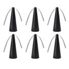 Repelente Ventilador Anti Inseto Mosca Mosquito Kit 6 Uni Jardim Mesa Quintal Camping Piquenique Portatil Ar Livre Cozinha Casa