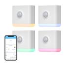 Repetidor Zigbee multifuncional Night Light THIRDREALITY, pacote com 4 unidades