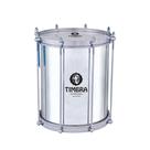 Repinique Timbra 10polX30cm Aluminio Polido Aro Cromado 8633