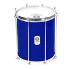 Repinique timbra 10x30cm azul escuro c/aro cromado pele leitosa 8af