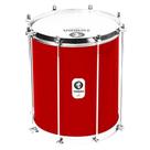 Repinique timbra 10x30cm vermelho c/aro cromado pele leitosa 8af Repinique timbra 10x30cm vermelho c/aro cromado pele leitosa 8af