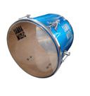 Repique De Mão Madeira PVC 30 X 12 Azul Samba Music PHX MUSIC