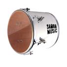 Repique de Mão Samba Music (By PHX) 12" 906MM BRW Branco Wood - Madeira