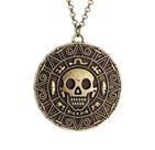 Réplica Colecionável Medalhão Piratas Do Caribe Moeda Asteca Réplica Colecionável Medalhão Piratas Do Caribe Moeda Asteca