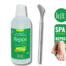REPOS Amaciante Removedor de Calos calosidade 150ml + Bisturi 222 inox