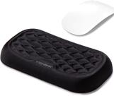 Reposamuñecas Vaydeer de Espuma Viscoelástica Negro 15x8x2 cm