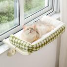 Reposapiés para Ventana de Gato MEWOOFUN Ajuste de un Paso Verde