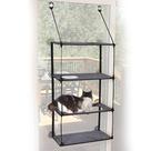 Reposera para Ventana para Gatos K&H Pet Products EZ Mount Quad Stack Reposera para Ventana para Gatos K&H Pet Products EZ Mount Quad Stack