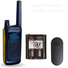 Reposição Rádio Comunicador T470 Com Bateria Ciber e Clip