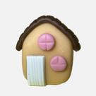 Representante Casa em biscuit - Bonecos para Constelação Familiar